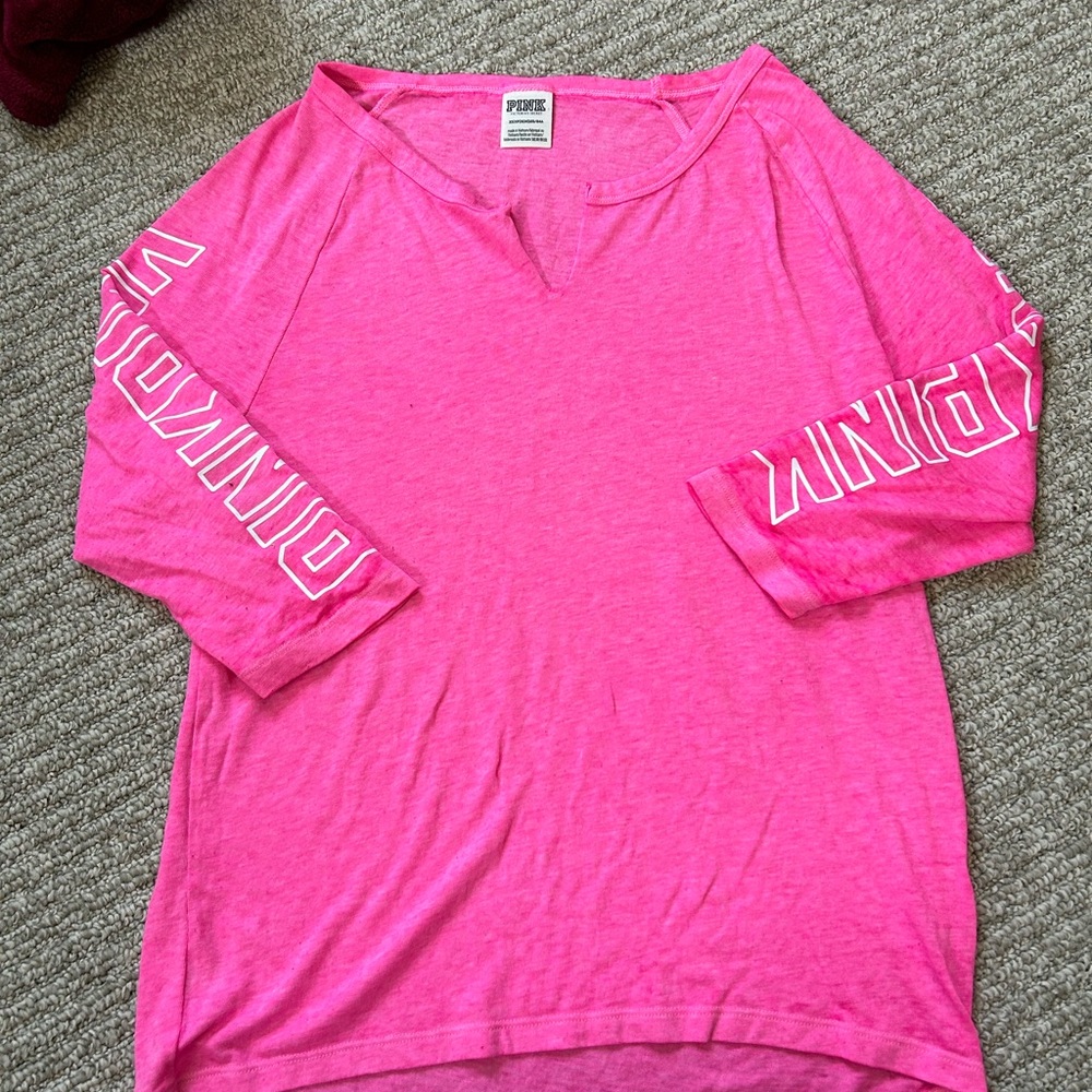Pink tee